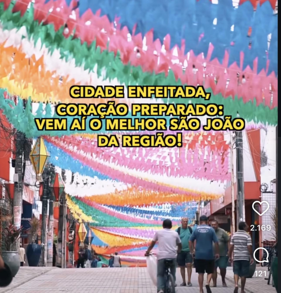 Decoração junina impulsiona comércio no Centro de Camaçari