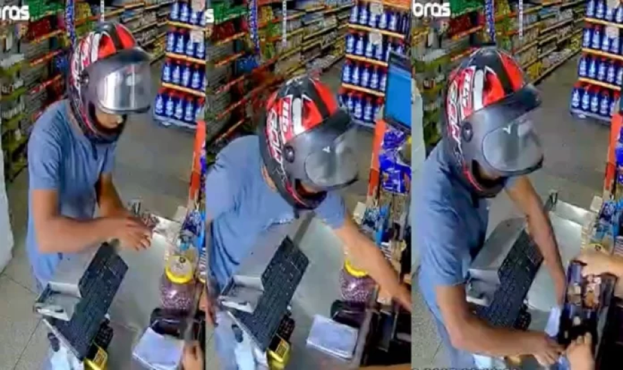 Assalto relâmpago em mercadinho de Verdes Horizontes, em Camaçari