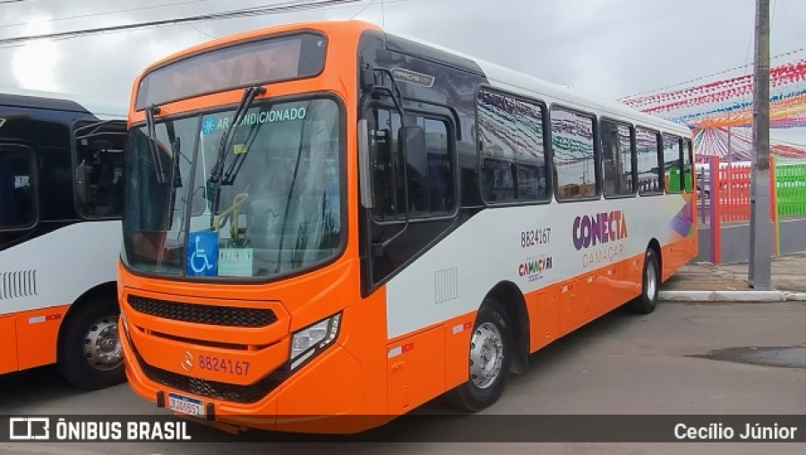Nova frota de ônibus chega a Camaçari e passa por inspeção nesta segunda (16)